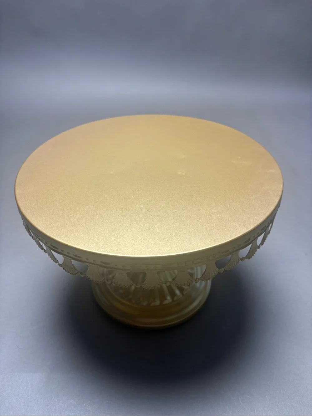 10in Gold Dessert Stand Elegant Cake Display